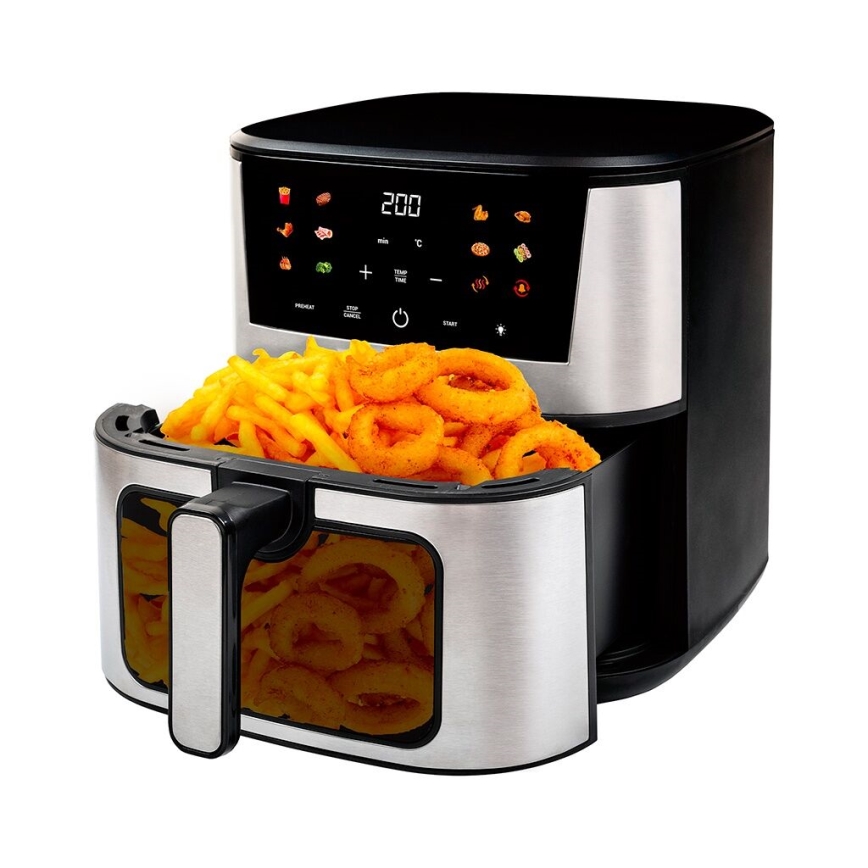 TESLA Electronics AirCook - Multifunctionele digitale air fryer 7 l 1600W/230V