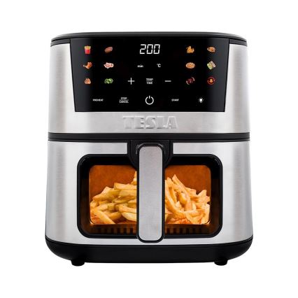 TESLA Electronics AirCook - Multifunctionele digitale air fryer 7 l 1600W/230V