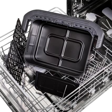 TESLA Electronics AirCook - Multifunctionele dubbele digitale air fryer 10 l 2400W/230V