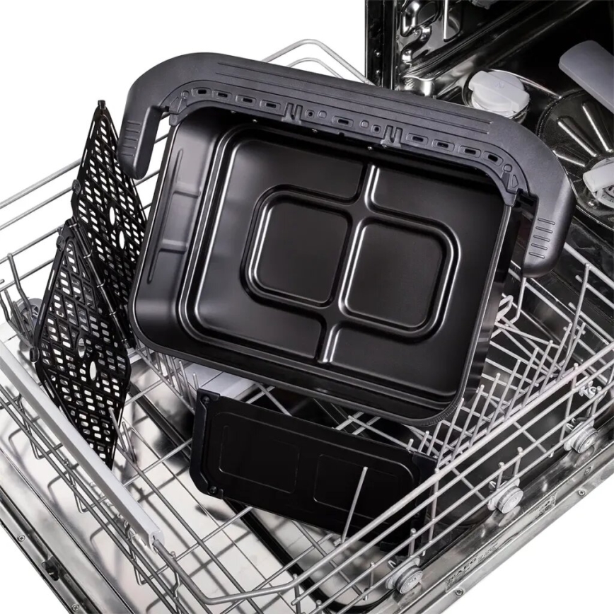TESLA Electronics AirCook - Multifunctionele dubbele digitale air fryer 10 l 2400W/230V