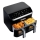 TESLA Electronics AirCook - Multifunctionele dubbele digitale air fryer 9 l 2400W/230V