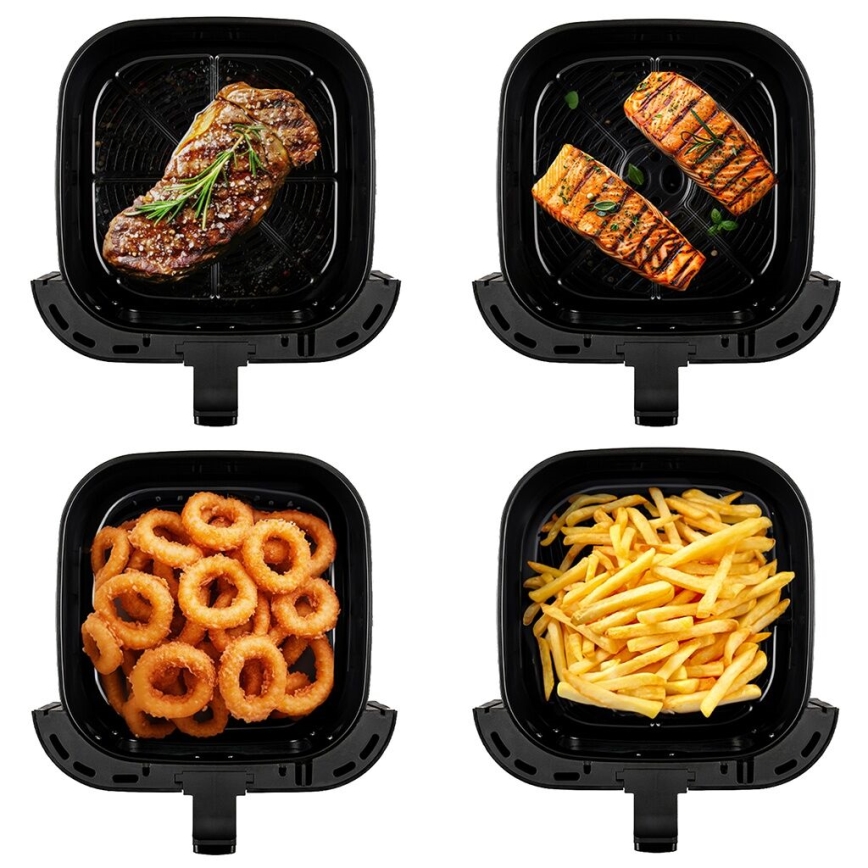 TESLA Electronics AirCook - Smart multifunctioneel digitaal air fryer 9 l 1700W/230V Wi-Fi