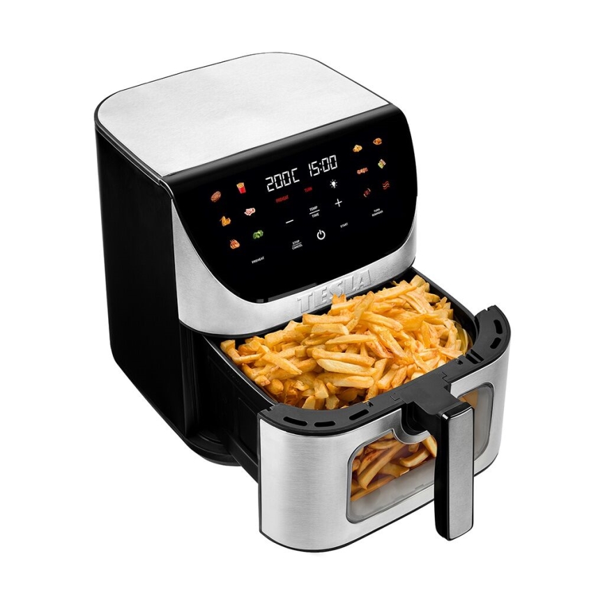 TESLA Electronics AirCook - Smart multifunctioneel digitaal air fryer 9 l 1700W/230V Wi-Fi