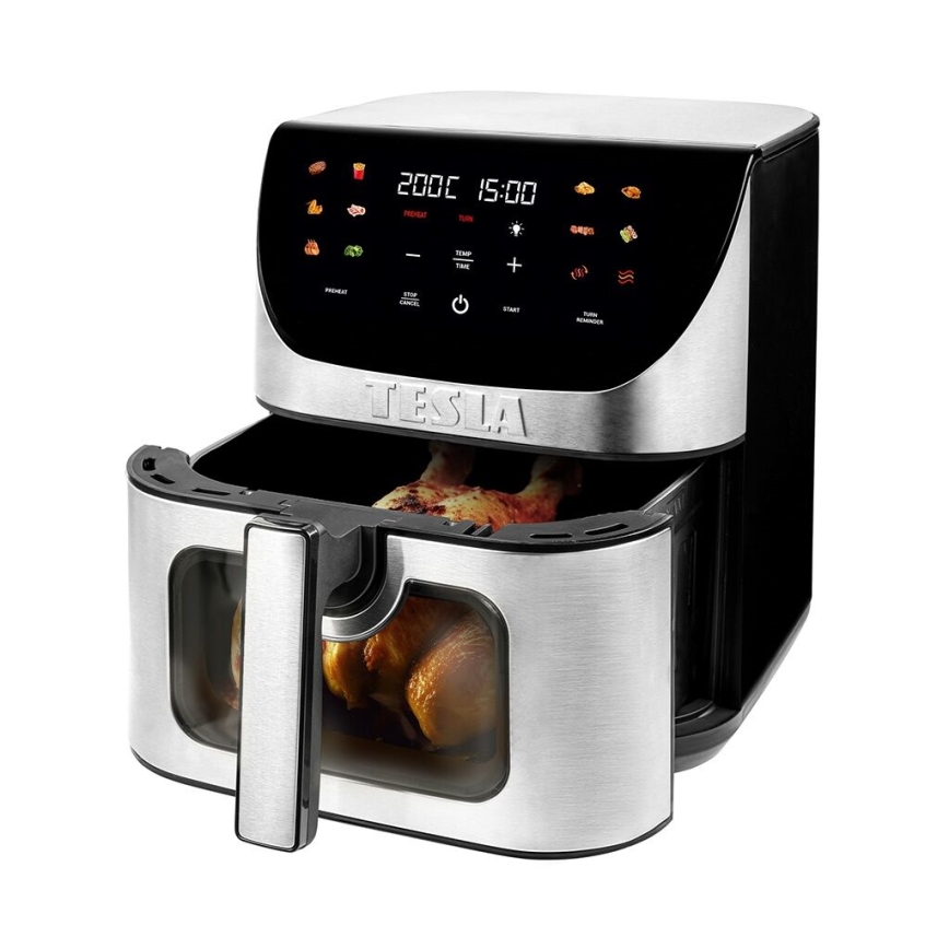 TESLA Electronics AirCook - Smart multifunctioneel digitaal air fryer 9 l 1700W/230V Wi-Fi