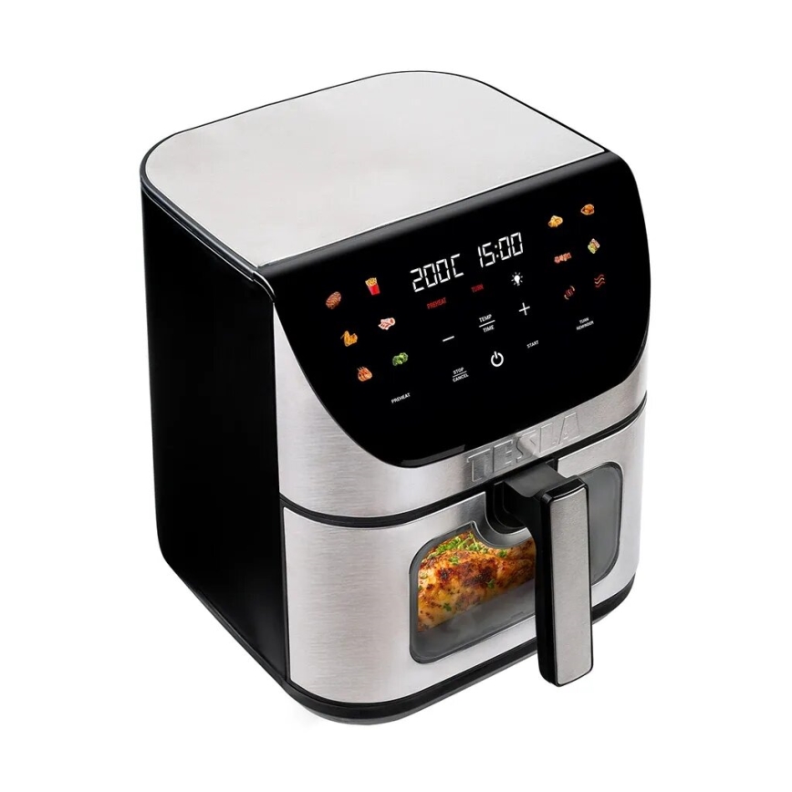 TESLA Electronics AirCook - Smart multifunctioneel digitaal air fryer 9 l 1700W/230V Wi-Fi