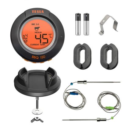 TESLA Electronics Cook - Digitale vleesthermometer met sonde 0-400 °C 2xAA IP65