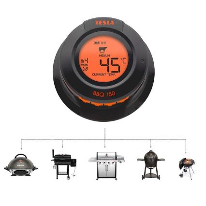 TESLA Electronics Cook - Digitale vleesthermometer met sonde 0-400 °C 2xAA IP65
