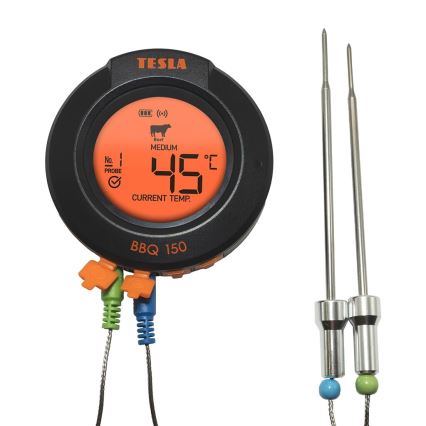 TESLA Electronics Cook - Digitale vleesthermometer met sonde 0-400 °C 2xAA IP65