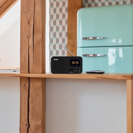 TESLA Electronics - DAB+ FM radio 5W/4000 mAh zwart