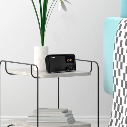 TESLA Electronics - DAB+ FM radio 5W/4000 mAh zwart