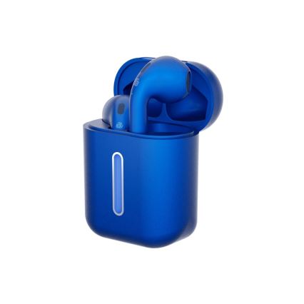 TESLA Electronics - Draadloze hoofdtelefoons IPX4 blauw