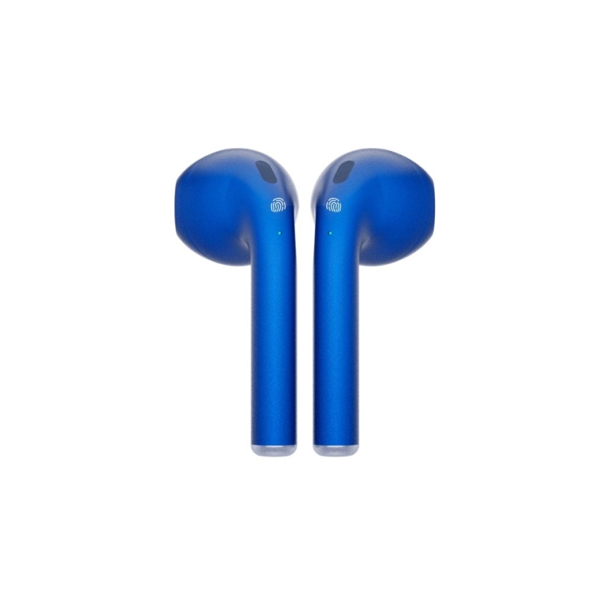 TESLA Electronics - Draadloze hoofdtelefoons IPX4 blauw
