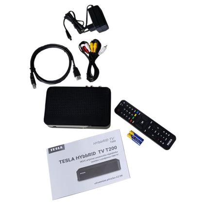 TESLA Electronics - DVB-T2 H.265 (HEVC) ontvanger 12V + afstandsbediening