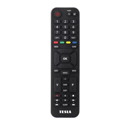 TESLA Electronics - DVB-T2 H.265 (HEVC) ontvanger met HbbTV 12V + afstandsbediening
