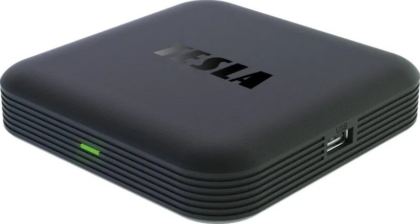 TESLA Electronics MediaBox - UHD multimediaal speler Wi-Fi + afstandsbediening