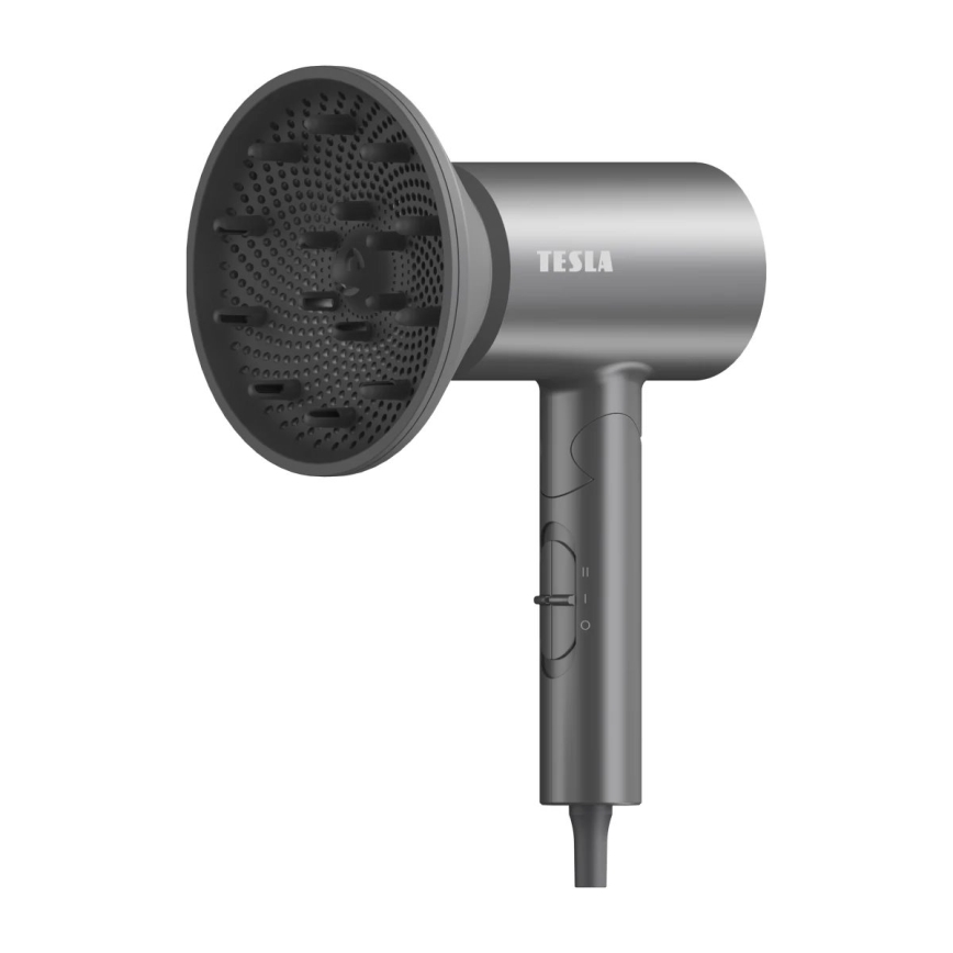 TESLA Electronics MyCare - Opvouwbare haardroger 1800W/230V grijs