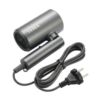 TESLA Electronics MyCare - Opvouwbare haardroger 1800W/230V grijs