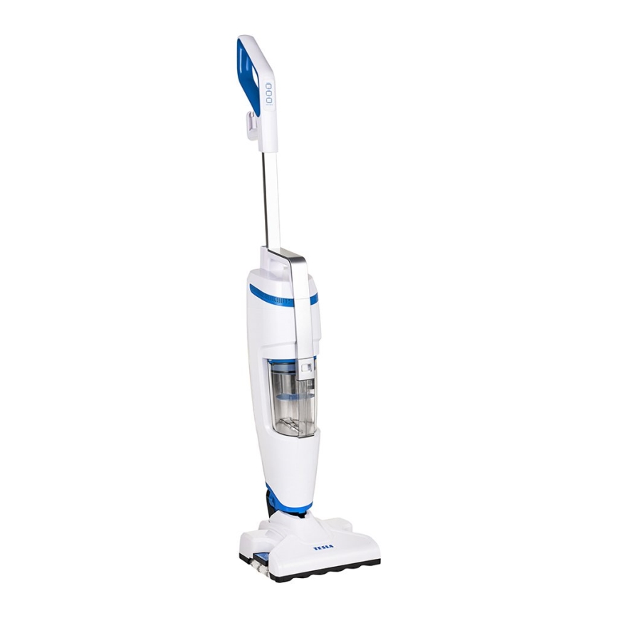 TESLA Electronics PowerStar - Steel stofzuiger zonder zak en stoom dweil 3in1 1600W/230V
