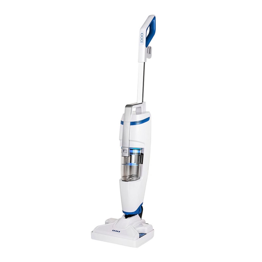 TESLA Electronics PowerStar - Steel stofzuiger zonder zak en stoom dweil 3in1 1600W/230V