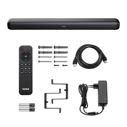 TESLA Electronics PrimeSound - Dolby Atmos soundbar 2.1 230W/230V + afstandsbediening