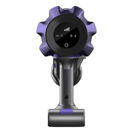TESLA Electronics PureStar - Flexibele draadloze steelstofzuiger 2-in-1 250W/2200 mAh grijs/paars