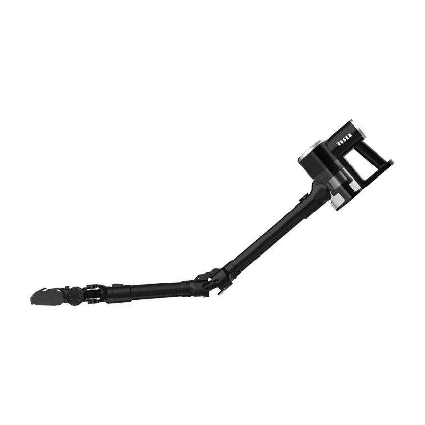 TESLA Electronics PureStar - Flexibele snoerloze steelstofzuiger 2in1 150W/2200 mAh zwart