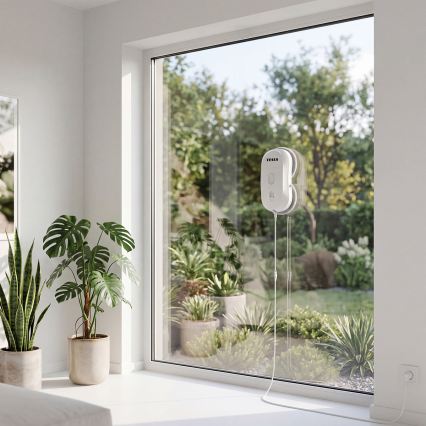 TESLA Electronics RoboStar - Ramenreiniger met waterverstuiving 72W/230V/500 mAh + afstandsbediening