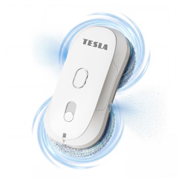 TESLA Electronics RoboStar - Ramenreiniger met waterverstuiving 72W/230V/500 mAh + afstandsbediening