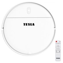 TESLA Electronics RoboStar - Slimme robotstofzuiger 2in1 2500 mAh Wi-Fi Tuya wit + afstandsbediening