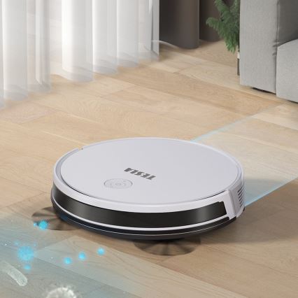 TESLA Electronics RoboStar - Slimme robotstofzuiger 2in1 2600 mAh Wi-Fi wit + afstandsbediening