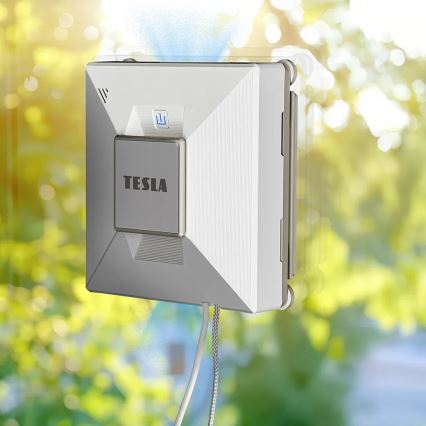 TESLA Electronics RoboStar - Slimme glasreiniger met waterverstuiver 72W/230V/650 mAh Wi-Fi + afstandsbediening