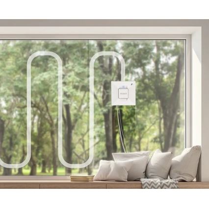 TESLA Electronics RoboStar - Slimme glasreiniger met waterverstuiver 72W/230V/650 mAh Wi-Fi + afstandsbediening