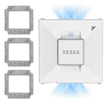 TESLA Electronics RoboStar - Slimme glasreiniger met waterverstuiver 72W/230V/650 mAh Wi-Fi + afstandsbediening