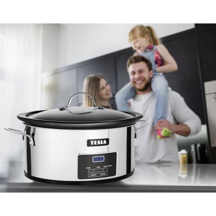 TESLA Electronics SlowCook - Slowcooker 5,6 l 250W/230V