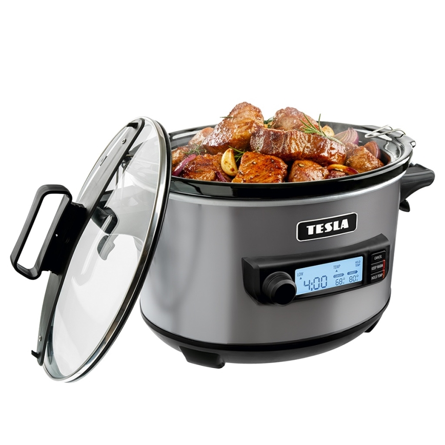 TESLA Electronics SlowCook - Slowcooker 5,6 l 290W/230V