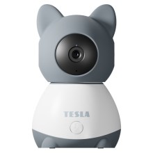 Tesla - Slimme Camera 360 Baby Full HD 1080p 5V Wi-Fi grijs