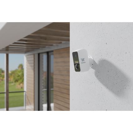 TESLA Smart - Slimme buitencamera met sensor 2K 1296p 9600 mAh 5V Wi-Fi IP65