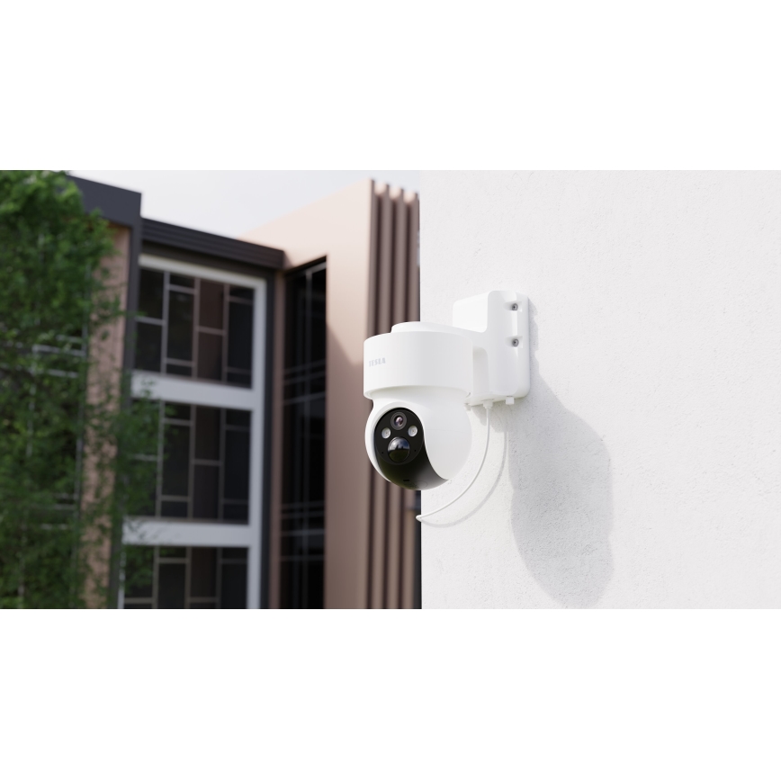 TESLA Smart - Slimme buitencamera met sensor 360 4G 2K 1296p 9600 mAh 5V IP65