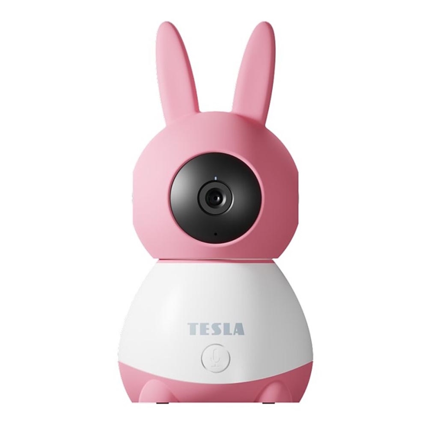 TESLA Smart - Slimme Camera 360 Baby Full HD 1080p 5V Wi-Fi roze