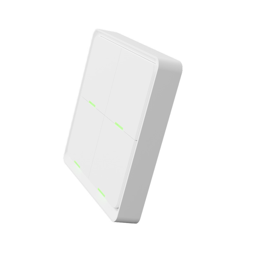 TESLA Smart - Slimme draadloze huischakelaar 4P 1xCR2430 ZigBee