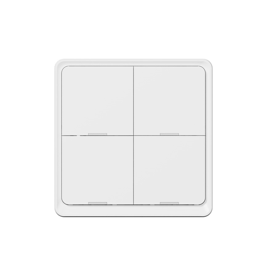 TESLA Smart - Slimme draadloze schakelaar 4P 1xCR2430 ZigBee