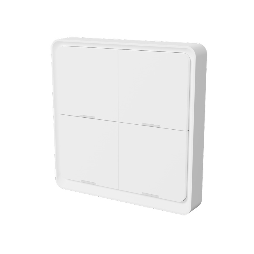 TESLA Smart - Slimme draadloze schakelaar 4P 1xCR2430 ZigBee