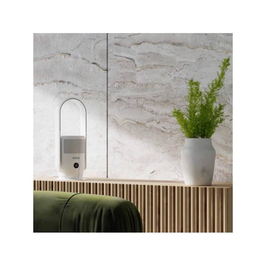 TESLA Smart - Slimme luchtreiniger met ionisatie en ventilator 35W/230V Wi-Fi