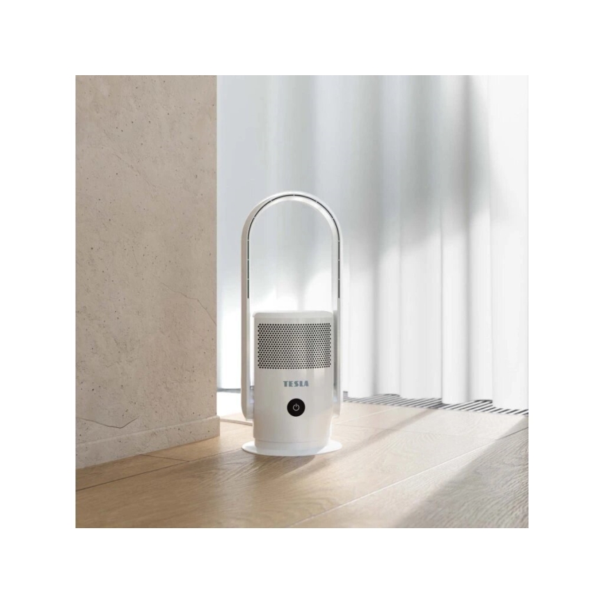TESLA Smart - Slimme luchtreiniger met ionisatie en ventilator 35W/230V Wi-Fi
