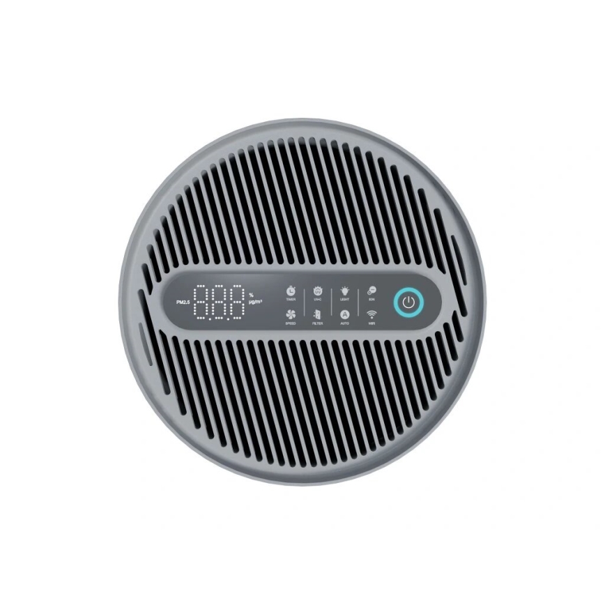 TESLA Smart - Slimme luchtreiniger met ionisatie en ventilator 50W/230V 230 m3/h Wi-Fi