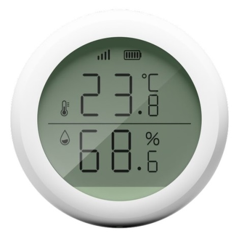TESLA Smart - Slimme temperatuur- en vochtigheidssensor 2xAAA Zigbee