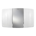 theben - LED-wandarmatuur 2xLED/10W/230V zilverkleurig IP55