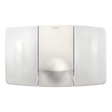 theben - LED-wandschijnwerper met sensor 2xLED/10W/230V wit IP55