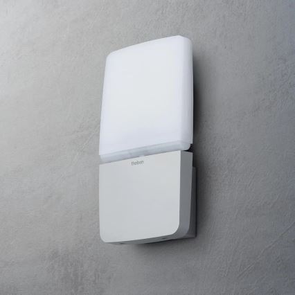 theben - LED-wandstraler LED/11W/230V zilver IP55