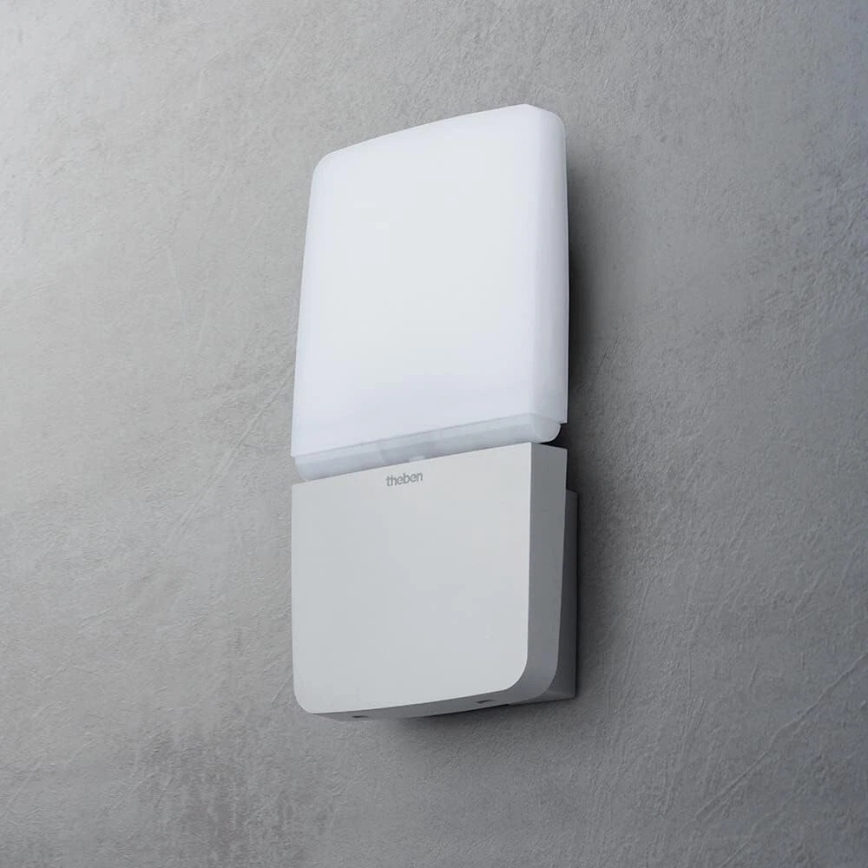 theben - LED-wandstraler LED/11W/230V zilver IP55
